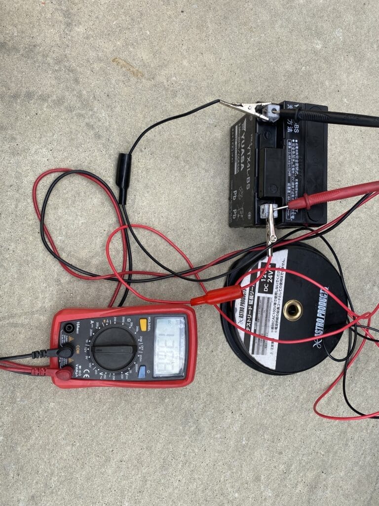 バイク出張修理のバッテリーあがり