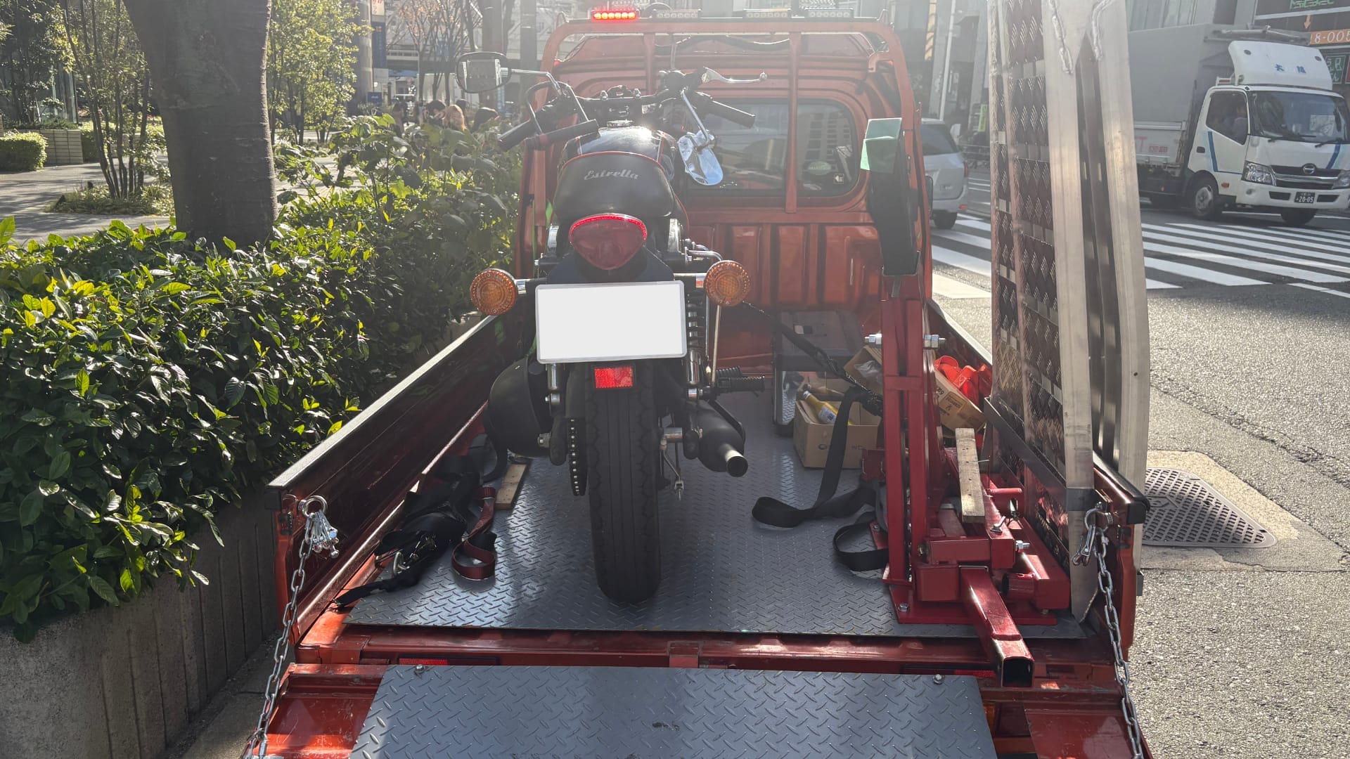 傷のつかない安心レッカー